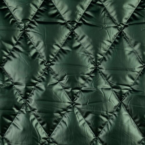 Matelassé - Uni Metallic - Donkergroen Matelassé - Uni Metallic - Donkergroen