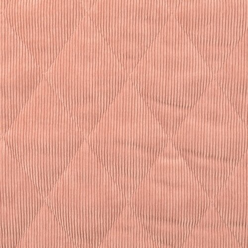 Ribfluweel met Teddy - Uni - Roze Ribfluweel met Teddy - Uni - Roze
