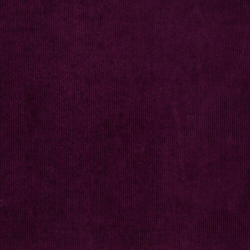 Nicky Velours - Uni Rib - Aubergine Nicky Velours - Uni Rib - Aubergine