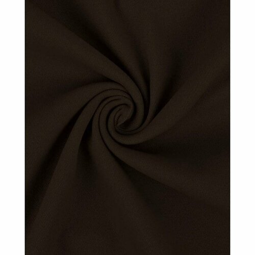Katoen Twill Stretch - Uni - Bruin Katoen Twill Stretch - Uni - Bruin