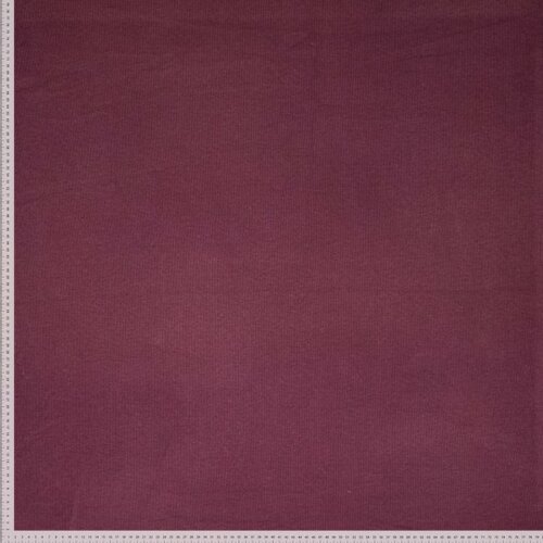 Rib Jersey - Uni Brushed - Aubergine Rib Jersey - Uni Brushed - Aubergine