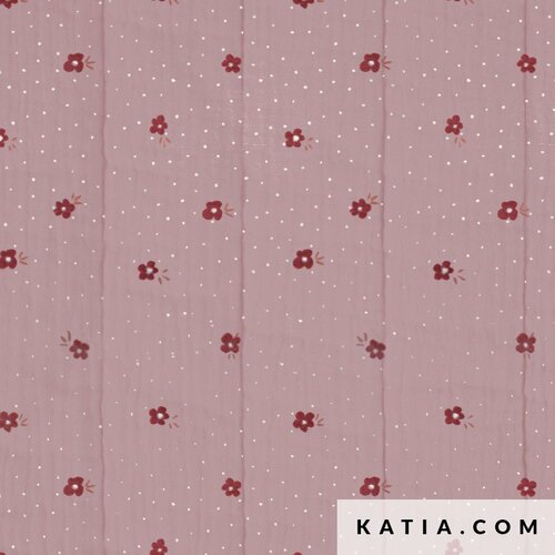Tetra - Earth Flowers Quilted - Oudroze Tetra - Earth Flowers Quilted - Oudroze