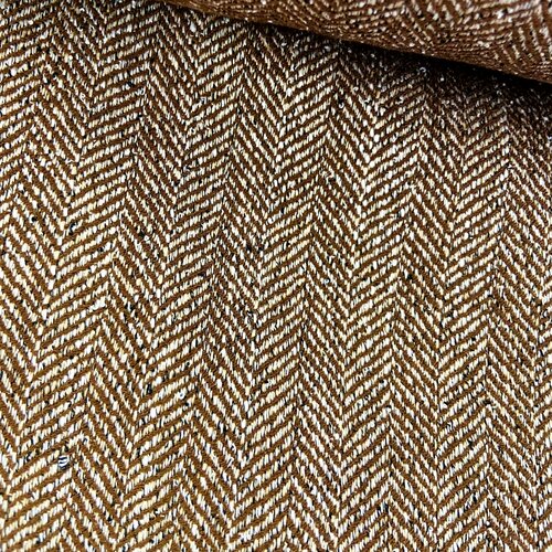 Tweed - Visgraat - Bruin Tweed - Visgraat - Bruin