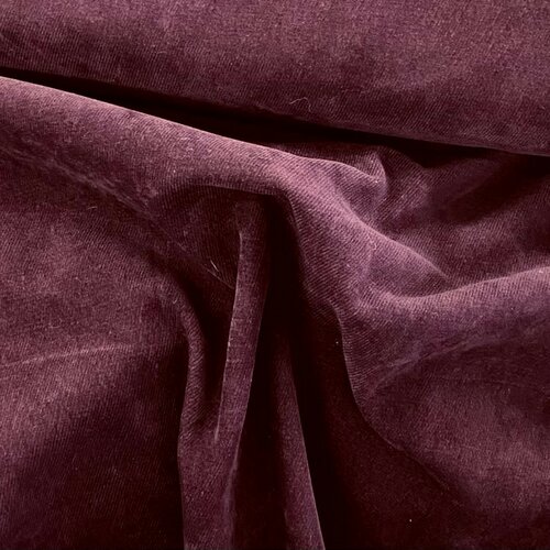 Velvet Twill - Uni - Aubergine Velvet Twill - Uni - Aubergine