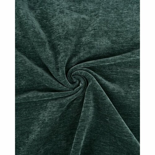 Chenille - Uni - Donkergroen Chenille - Uni - Donkergroen