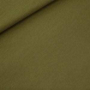 French Terry - Uni 3-Draads - Turfmosgroen French Terry - Uni 3-Draads - Turfmosgroen