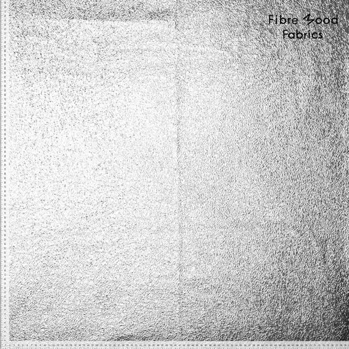 Imitatieleer - Uni Foil Crackle Brushed - Zilver