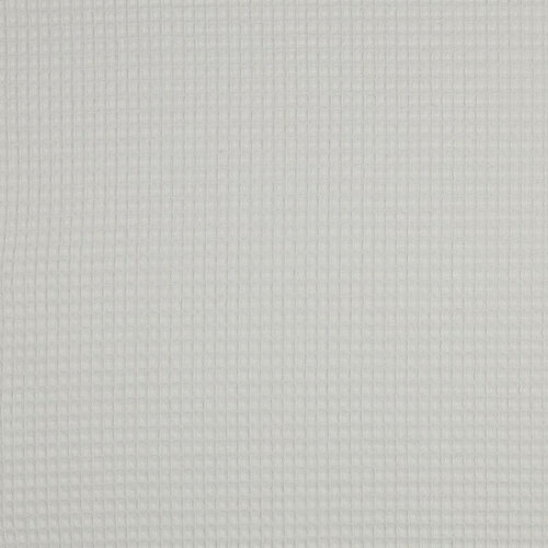 Wafelstof - Uni - Wit