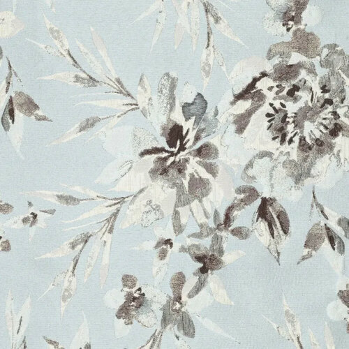 Jacquard - Cottage Bloom - Lichtblauw