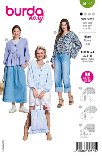 Burda Patroon 5632 - Bloes