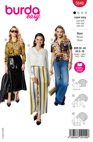 Burda Patroon 5646 - Bloes