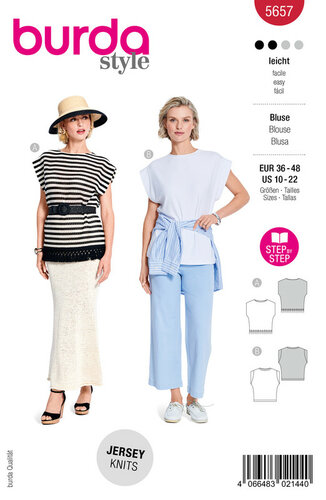 Burda Patroon 5657 - T-shirt