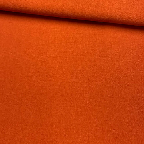 Viscose Crepe - Uni - Tangerine