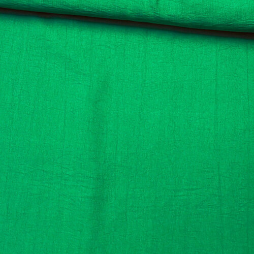 Viscose Crepe - Uni - Groen