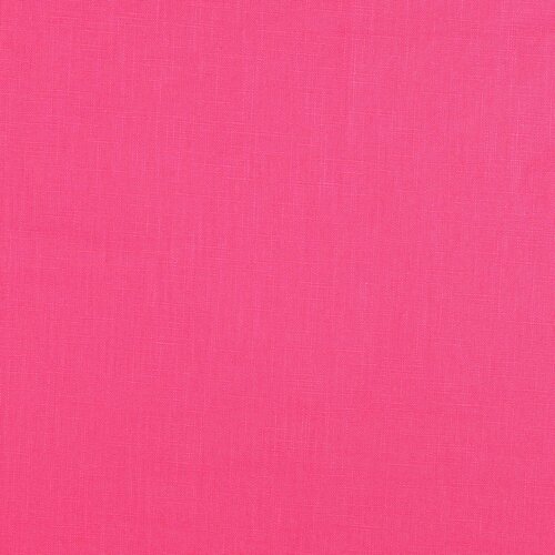 Linnen - Uni Washed - Fuchsia