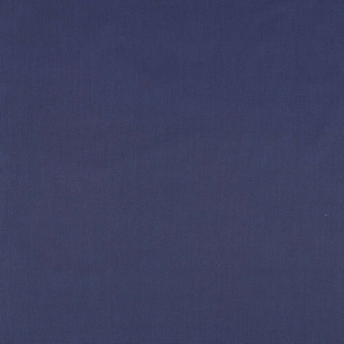 Katoen - Uni - Inktblauw